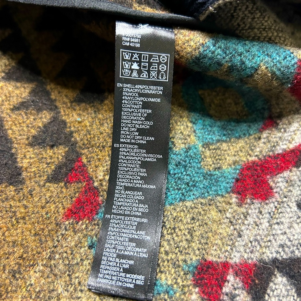 Forever 21 Womens 3X Aztec/Western Open Front Jacket. - Picture 4 of 6